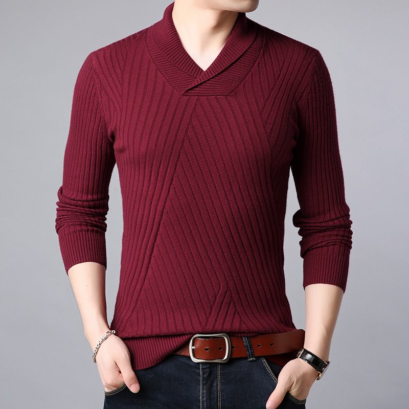 Herentrui Verdikt 2024 Trend Slim Bottoming Shirt Warm