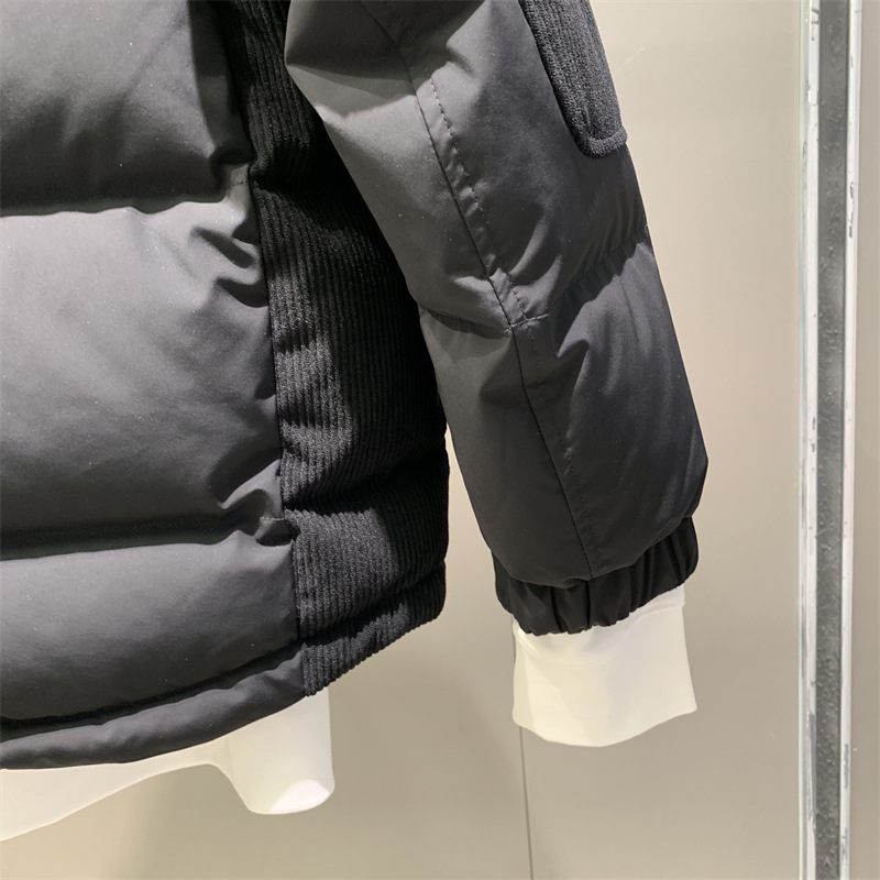 2024 Donsjack Voor Heren Werkkleding Outdoor Casual Opstaande Kraag Los