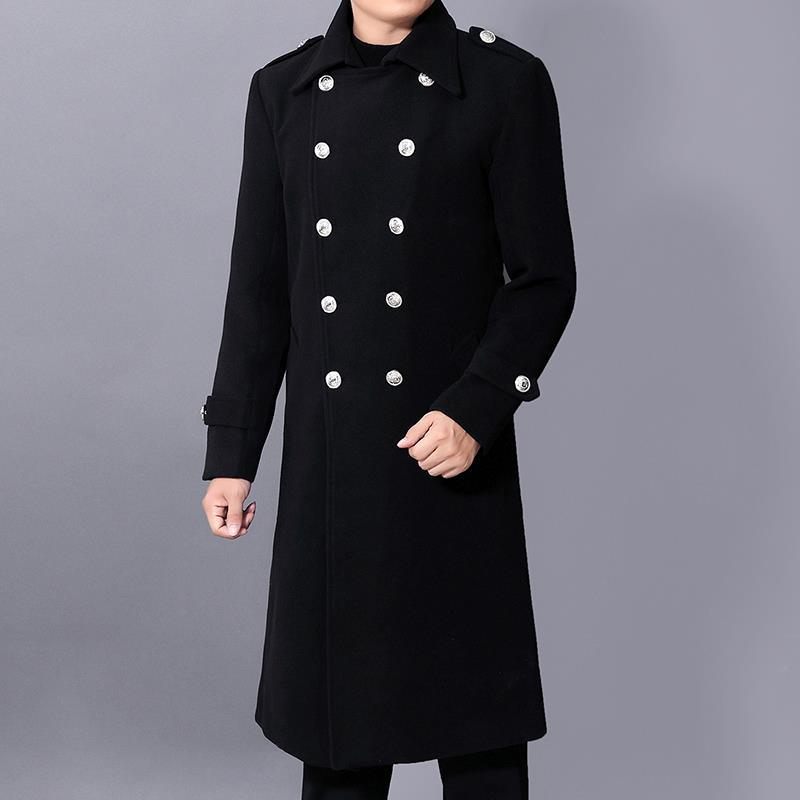 2024 Heren Trenchcoats Mode Slim Fit Jassen