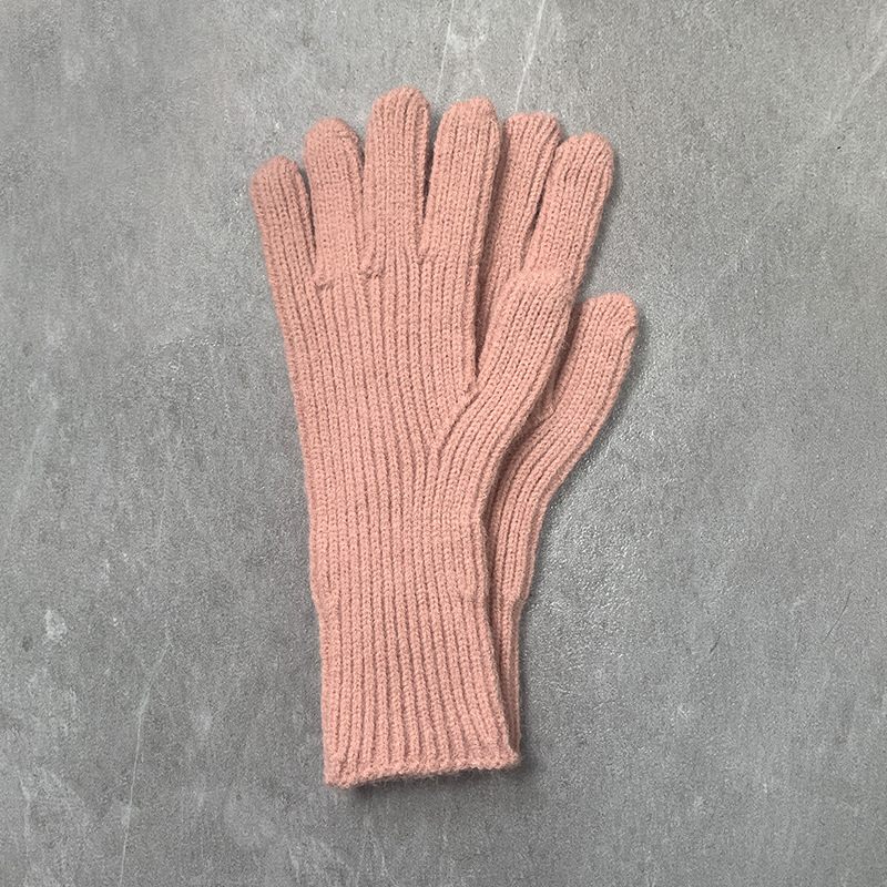 22 Nieuwe Winter Effen Kleur Gebreide Handschoenen Heren En Dames Warm Gat Vinger Touchscreen Wollen