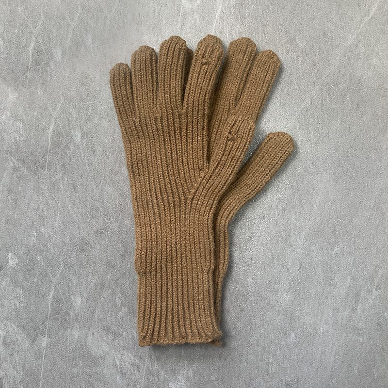 22 Nieuwe Winter Effen Kleur Gebreide Handschoenen Heren En Dames Warm Gat Vinger Touchscreen Wollen