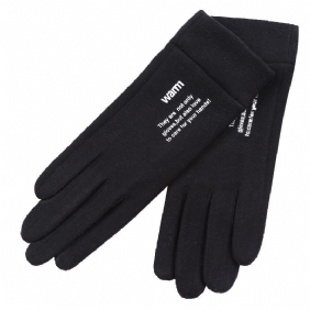 Konijnenfleece Herfst- En Winterhandschoenen Dames Fietshandschoenen Lente En Herfst Winter Touchscreen Warm Sportief Rijden