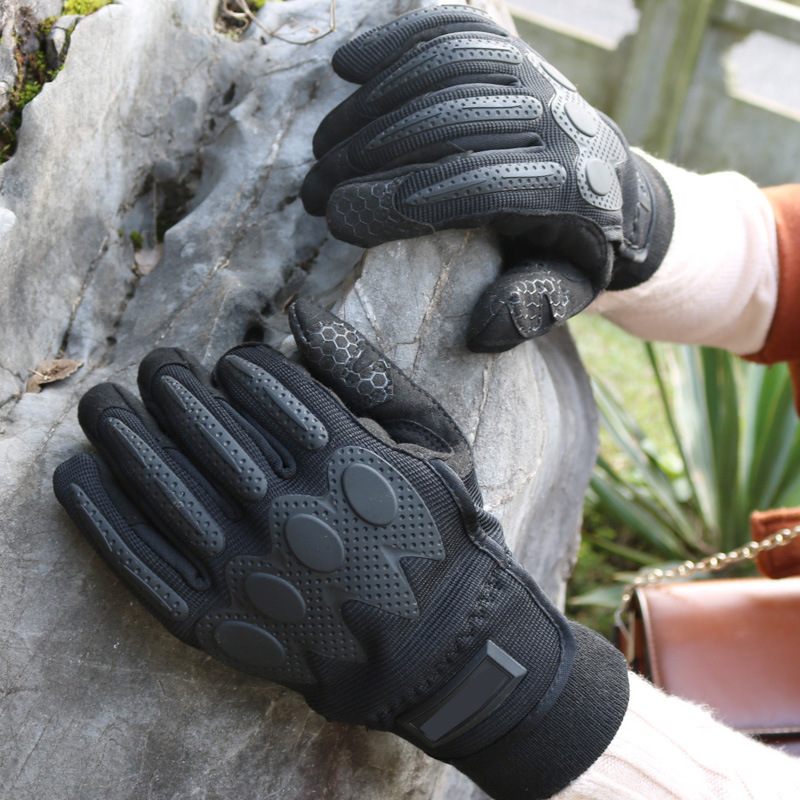 Nieuwe Winter Tactische Handschoenen Volledige Vinger Warm Plus Fluwelen Bergbeklimmen Outdoor Motorhandschoenen