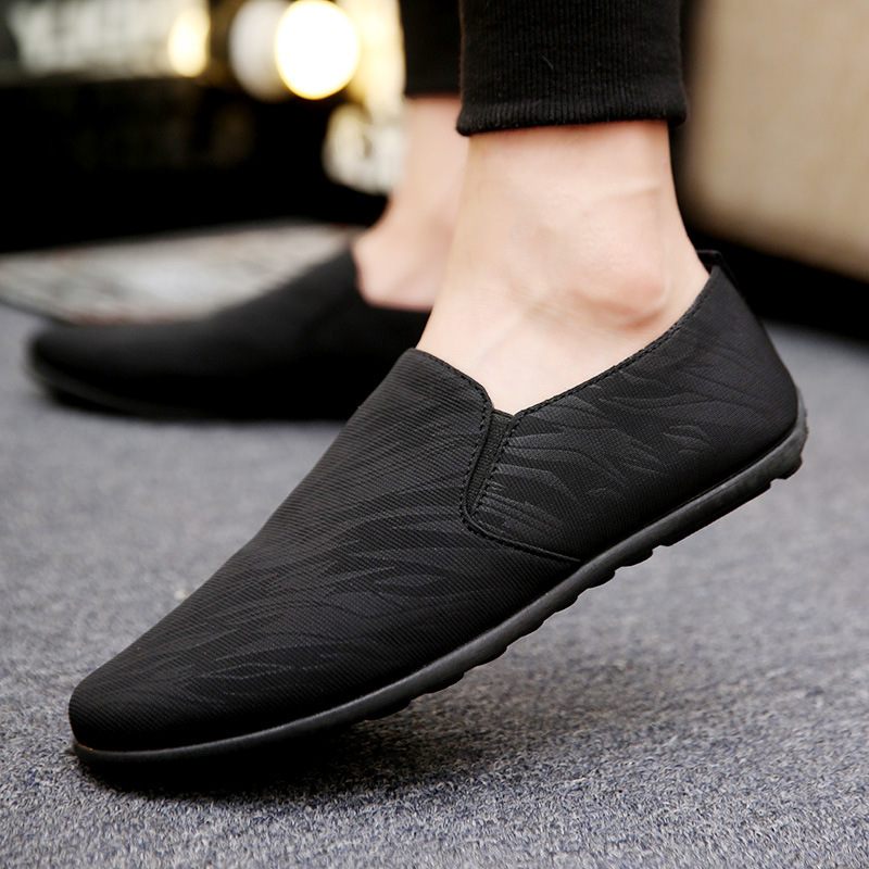 2024 Lente Herenschoenen Nieuwe Stijl Comfortabele Slip-on Casual Schoenen Heren Peas