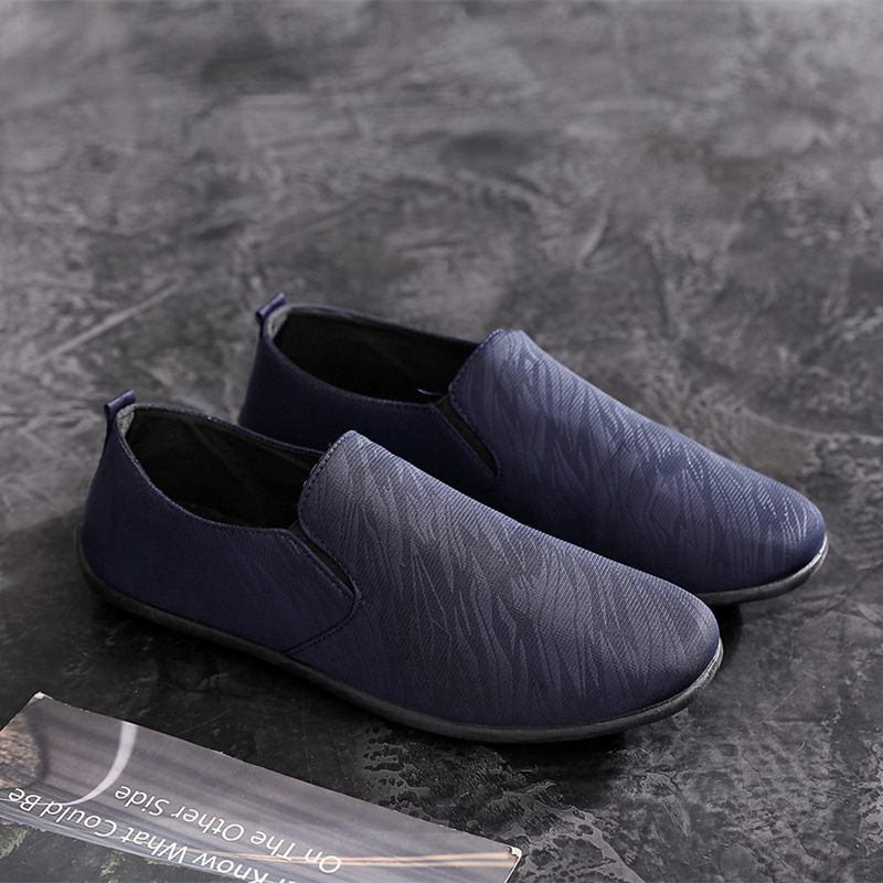 2024 Lente Herenschoenen Nieuwe Stijl Comfortabele Slip-on Casual Schoenen Heren Peas