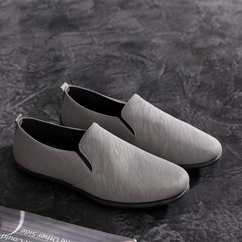 2024 Lente Herenschoenen Nieuwe Stijl Comfortabele Slip-on Casual Schoenen Heren Peas