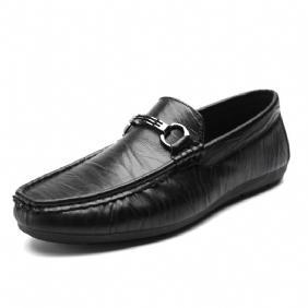 Doudou Schoenen Heren 2024 Lente Nieuwe Casual Kleding Zachte Bodem Set Voet Loafers