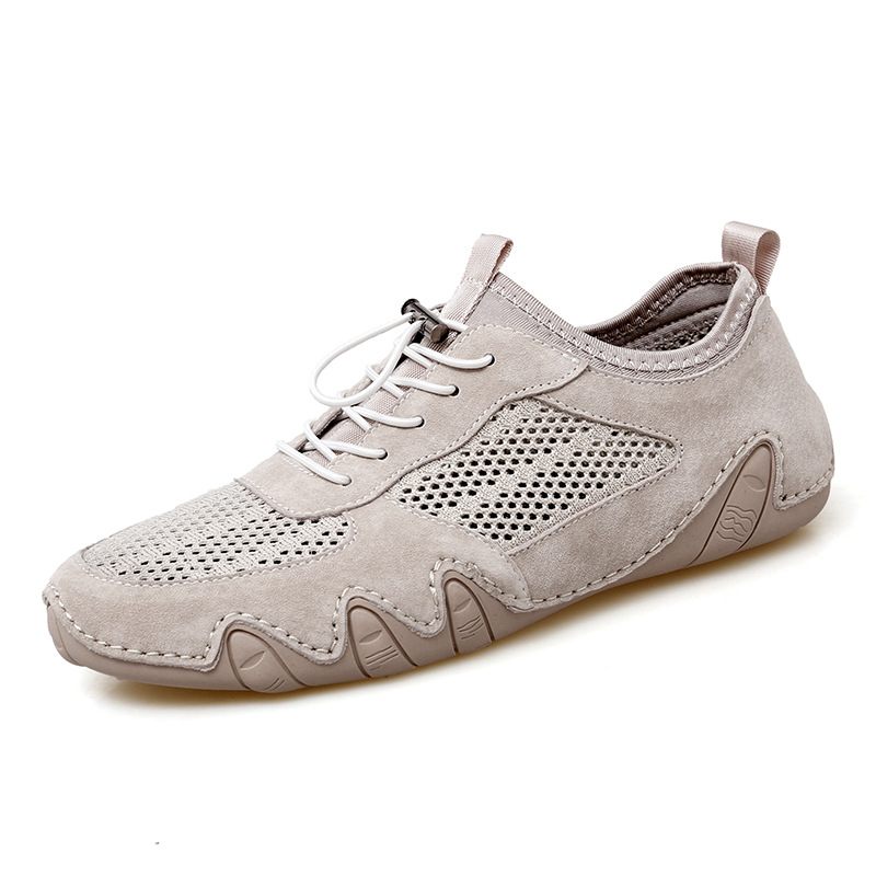 Grote Maat Herenschoenen Trendy Schoenen 2024 Lente En Zomer Octopus Heren Casual Doudou Net Oude Beijing