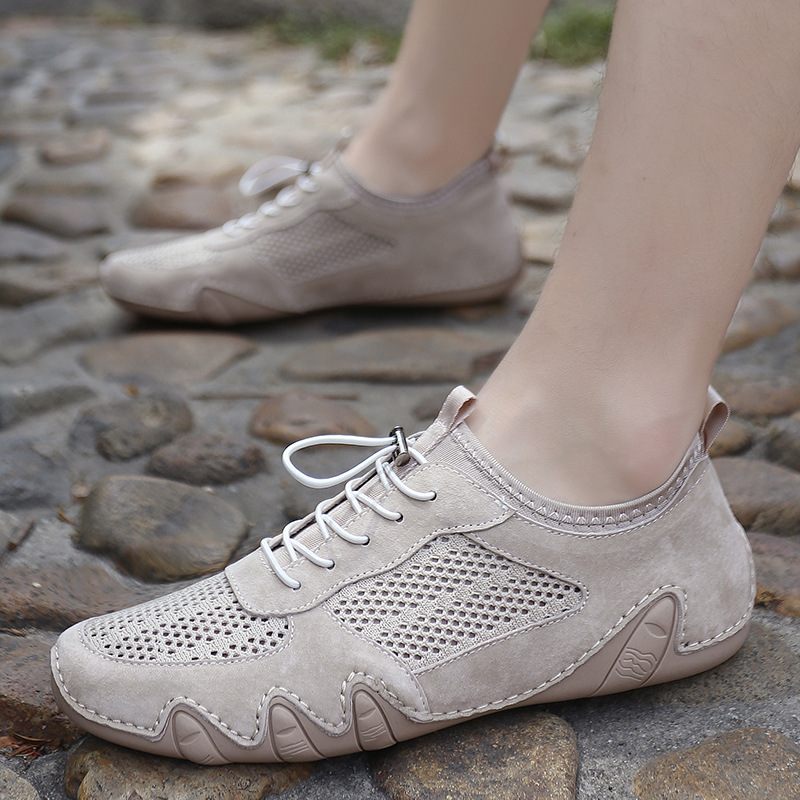 Grote Maat Herenschoenen Trendy Schoenen 2024 Lente En Zomer Octopus Heren Casual Doudou Net Oude Beijing