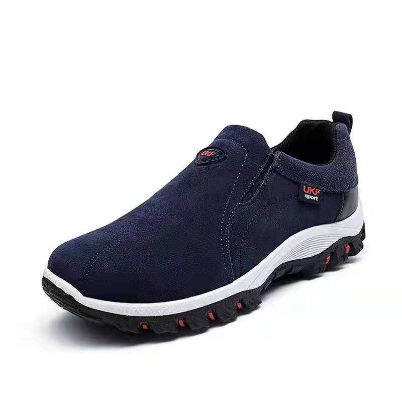 Grote Maat Outdoor Casual Platte Schoenen Lente En Herfst Nieuwe Sport- En Vrijetijdsschoenen Mode Met Ronde Neus En Ondiepe Mond