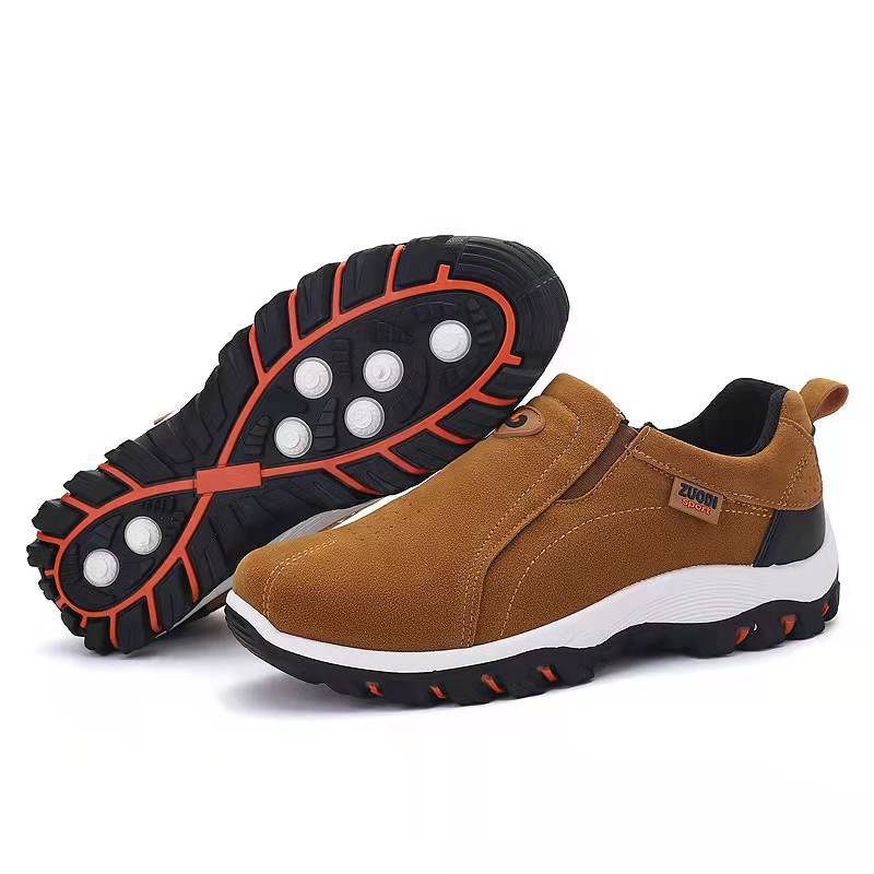 Grote Maat Outdoor Casual Platte Schoenen Lente En Herfst Nieuwe Sport- En Vrijetijdsschoenen Mode Met Ronde Neus En Ondiepe Mond