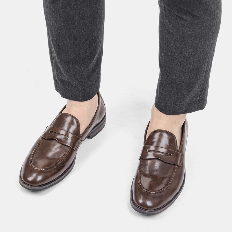 Herenschoenen Grote Maten Heren Casual Schoenen Instappers Penny Zomerrijschoenen Loafers