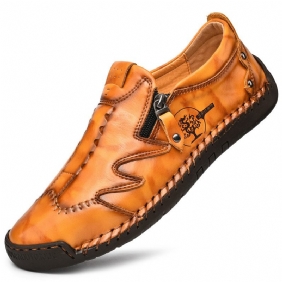 Lente En Herfst Nieuwe Mannen 6035 Casual Schoenen Grote Maat Business Set Van Voeten Dress Genaaid Ademend Erwten