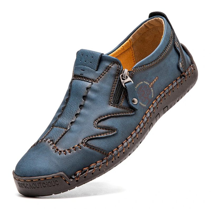 Lente En Herfst Nieuwe Mannen 6035 Casual Schoenen Grote Maat Business Set Van Voeten Dress Genaaid Ademend Erwten