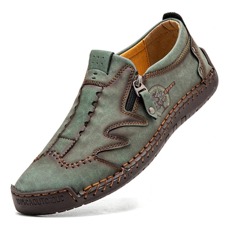 Lente En Herfst Nieuwe Mannen 6035 Casual Schoenen Grote Maat Business Set Van Voeten Dress Genaaid Ademend Erwten