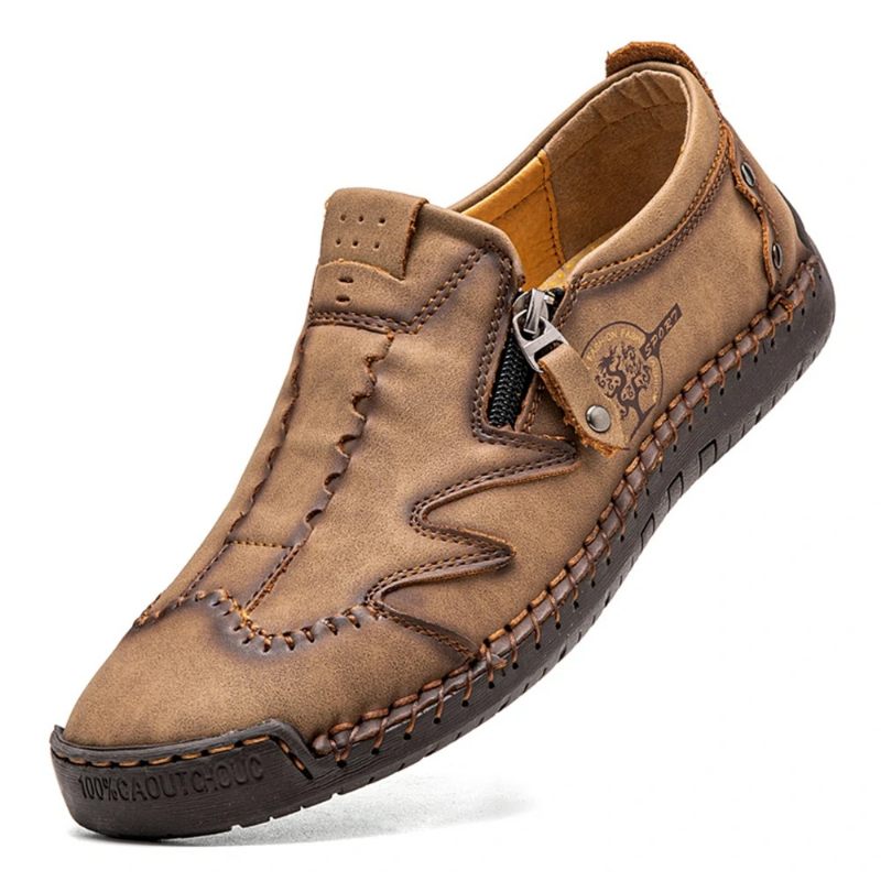 Lente En Herfst Nieuwe Mannen 6035 Casual Schoenen Grote Maat Business Set Van Voeten Dress Genaaid Ademend Erwten