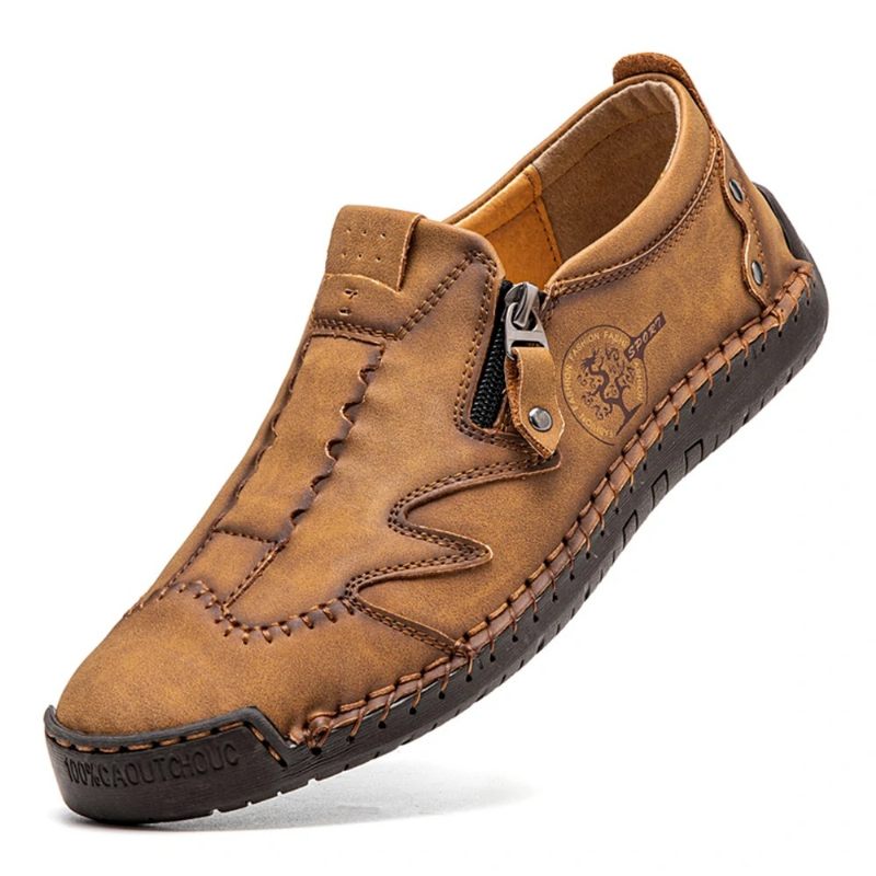 Lente En Herfst Nieuwe Mannen 6035 Casual Schoenen Grote Maat Business Set Van Voeten Dress Genaaid Ademend Erwten