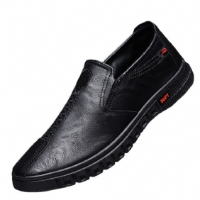 Lente Nieuwe 2024 Casual Kleding Schoenen Zachte Bodem Slip-on Herenschoenen Geklede Doudou