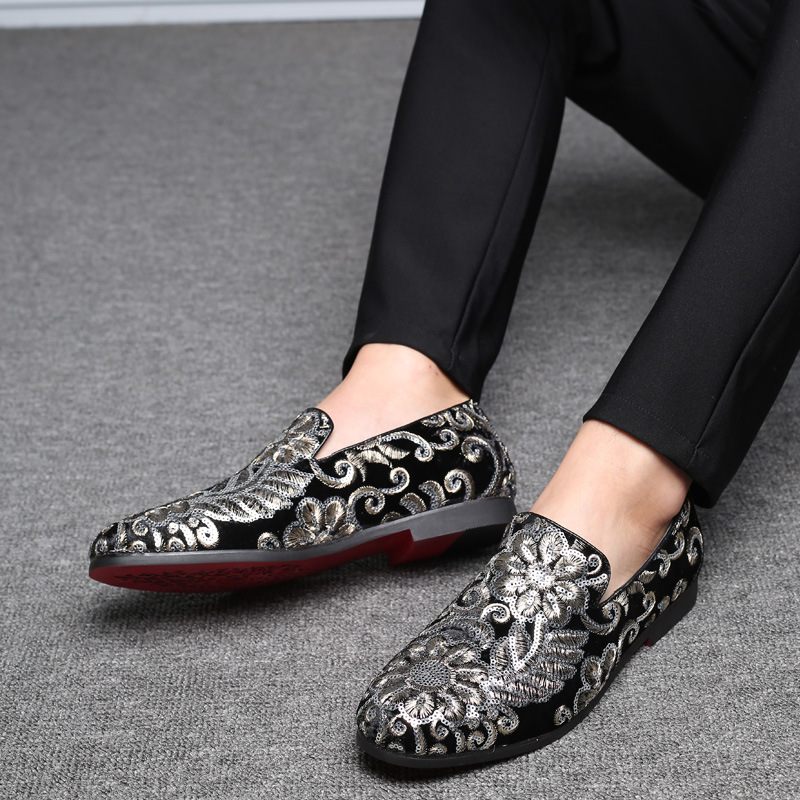 Lente Nieuwe Mode Suède Loafers Groot Formaat Trendy Doudou Schoenen Slip Op