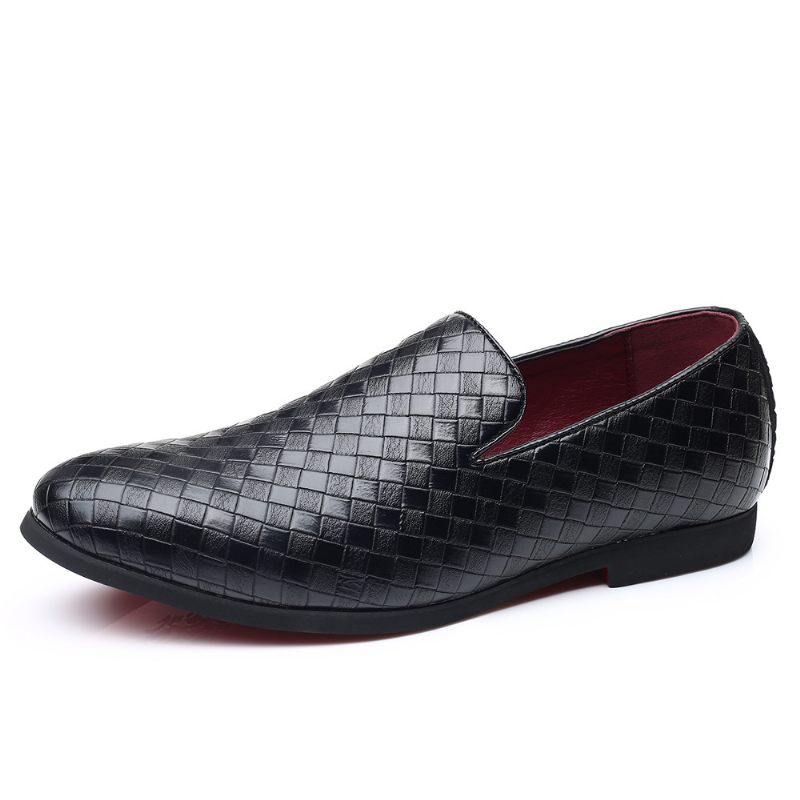 Loafers Heren Slip-on Casual Zomer Nieuwe Geklede Schoenen Ademende Zachte