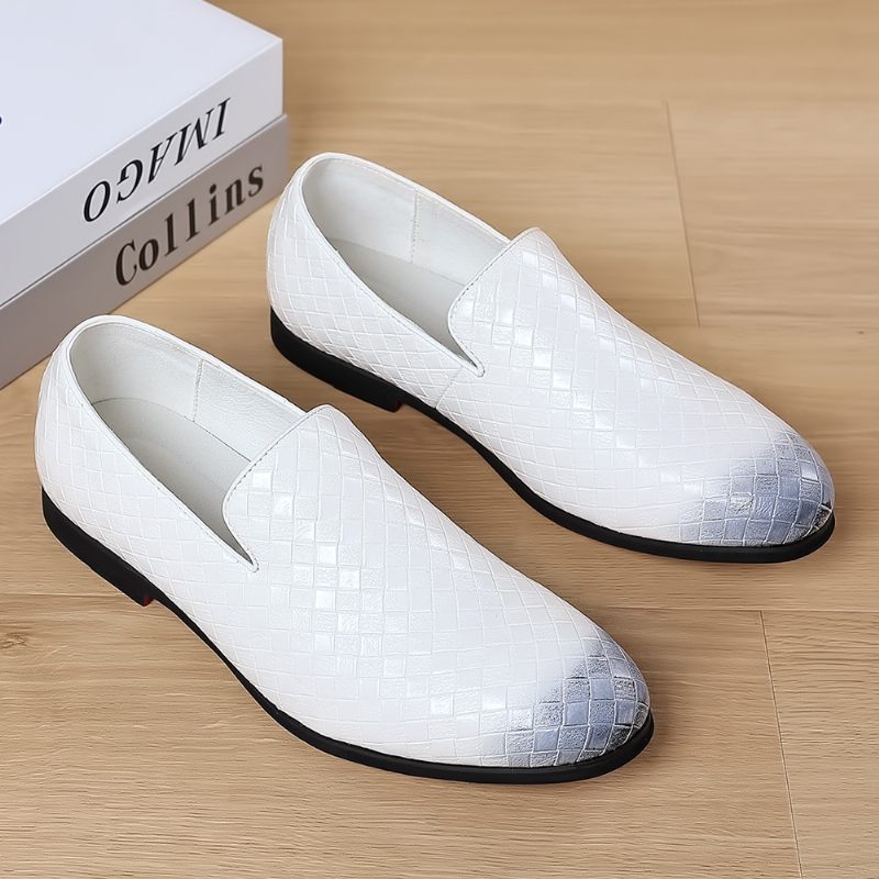 Loafers Heren Slip-on Casual Zomer Nieuwe Geklede Schoenen Ademende Zachte