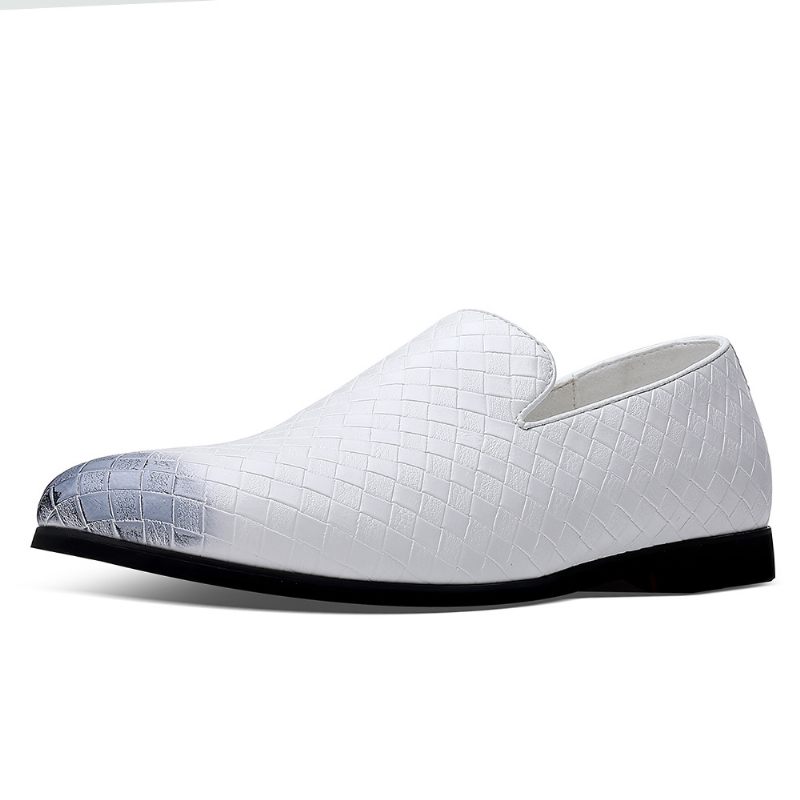 Loafers Heren Slip-on Casual Zomer Nieuwe Geklede Schoenen Ademende Zachte