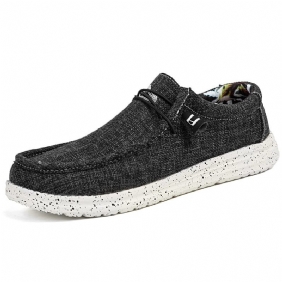 Loafers Platte Vrijetijdsschoenen Canvas Schoenen Voor Heren Sneakers Slip-on