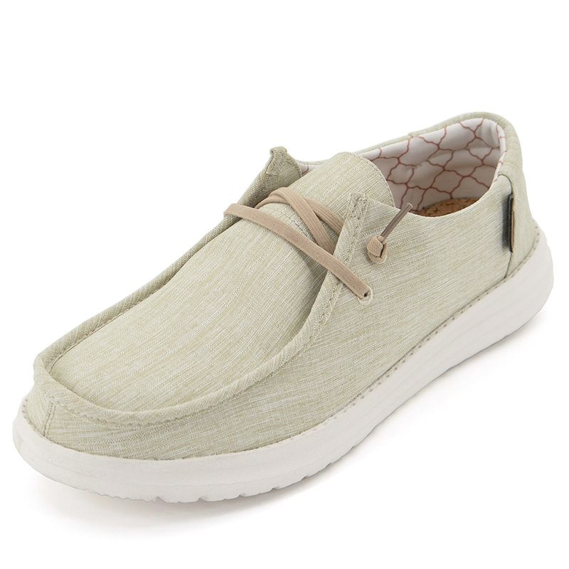 Loafers Platte Vrijetijdsschoenen Canvas Schoenen Voor Heren Sneakers Slip-on