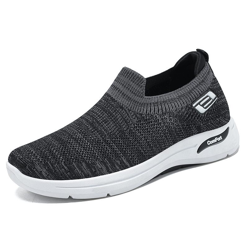 Schoenen Heren 2024 Nieuwe Herenschoenen Erwten Slip-on Zachte Zool Casual