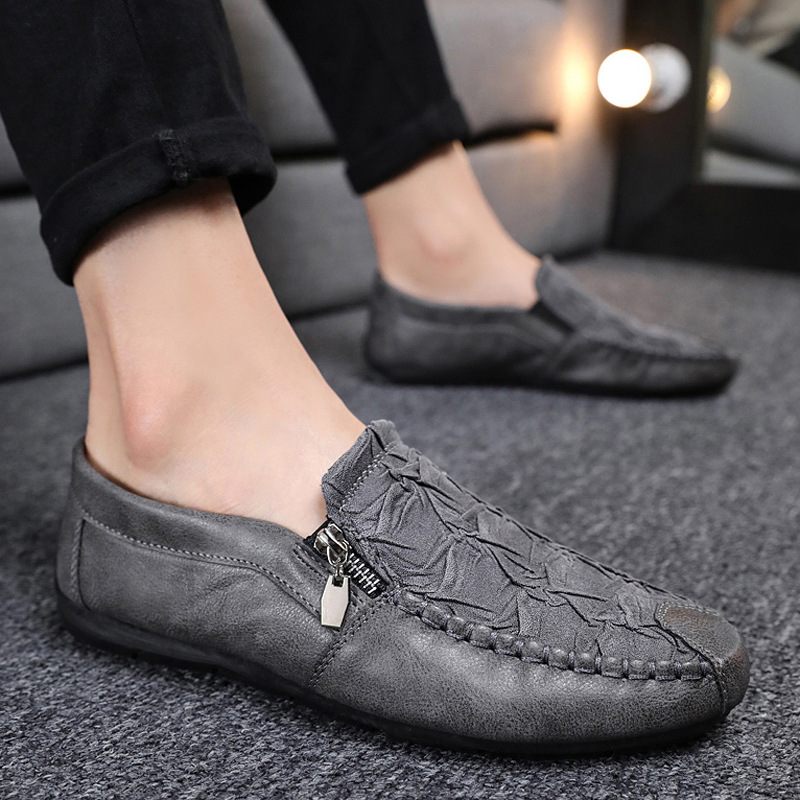 Zomer Herenschoenen Heren Geklede Schoenen Slip-on Erwten Spirit Guy Casual Zachte Zolen Trendy