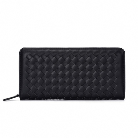 Handgeweven Portemonnee Nieuwe Business Casual Heren- En Damesportemonnee Clutch Tas Mobiele Telefoon Tas Trend Tas