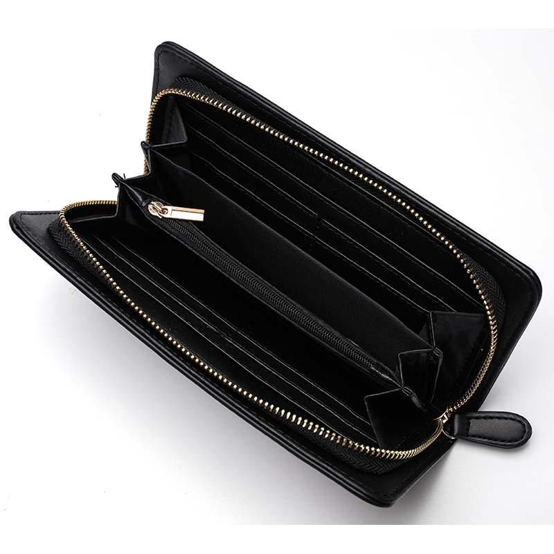 Handgeweven Portemonnee Nieuwe Business Casual Heren- En Damesportemonnee Clutch Tas Mobiele Telefoon Tas Trend Tas