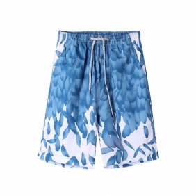 2024 Nieuwe Bedrukte Strandshorts Voor Heren Casual Shorts