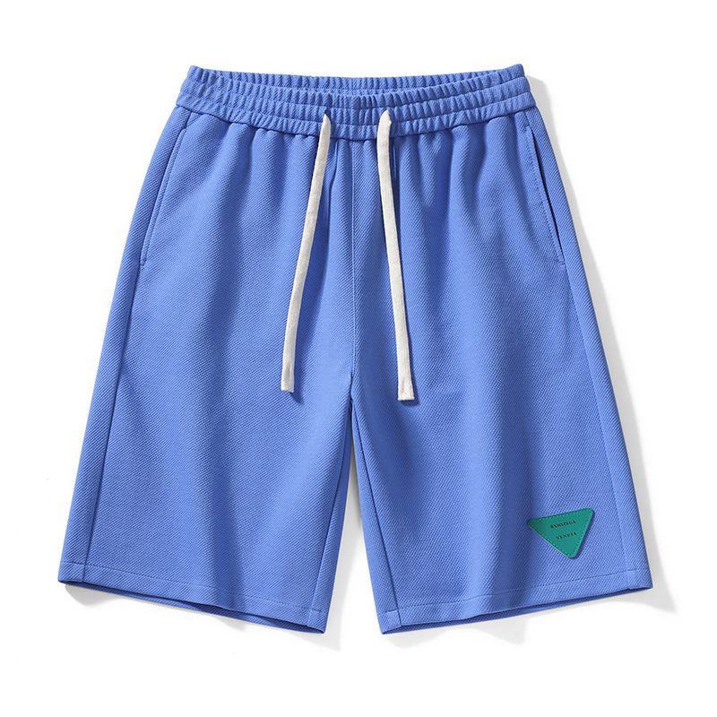 2024 Zomer Groene Driehoek Stiksels Twill Sport Casual Shorts Heren