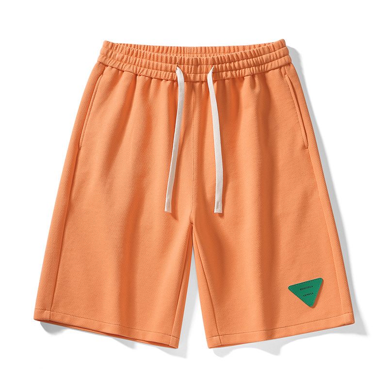 2024 Zomer Groene Driehoek Stiksels Twill Sport Casual Shorts Heren