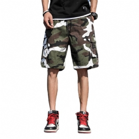 2024 Zomer Tooling Shorts Heren Camouflage Vijf Punten Los Casual Sportstrand