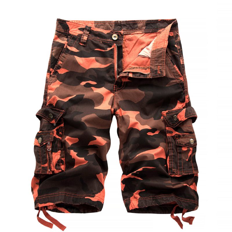 Camouflage Shorts Heren Werkkleding Vijf Punten Sport Vrije Tijd Strand