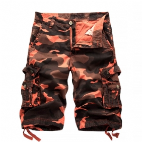 Camouflage Shorts Heren Werkkleding Vijf Punten Sport Vrije Tijd Strand