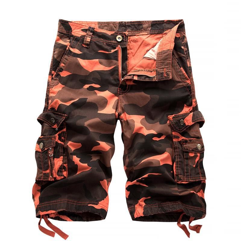 Camouflage Shorts Heren Werkkleding Vijf Punten Sport Vrije Tijd Strand