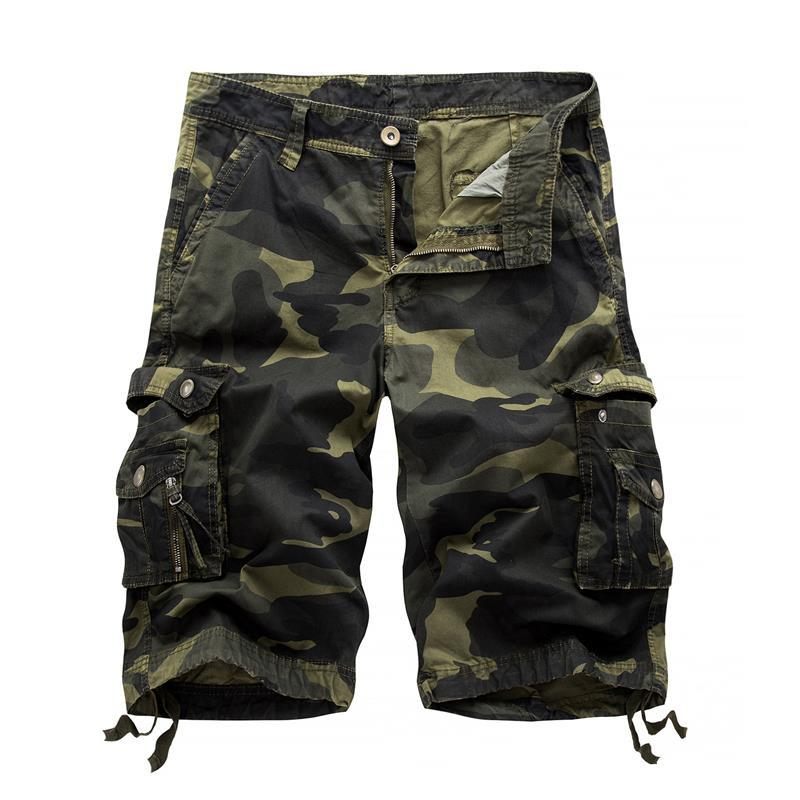 Camouflage Shorts Heren Werkkleding Vijf Punten Sport Vrije Tijd Strand