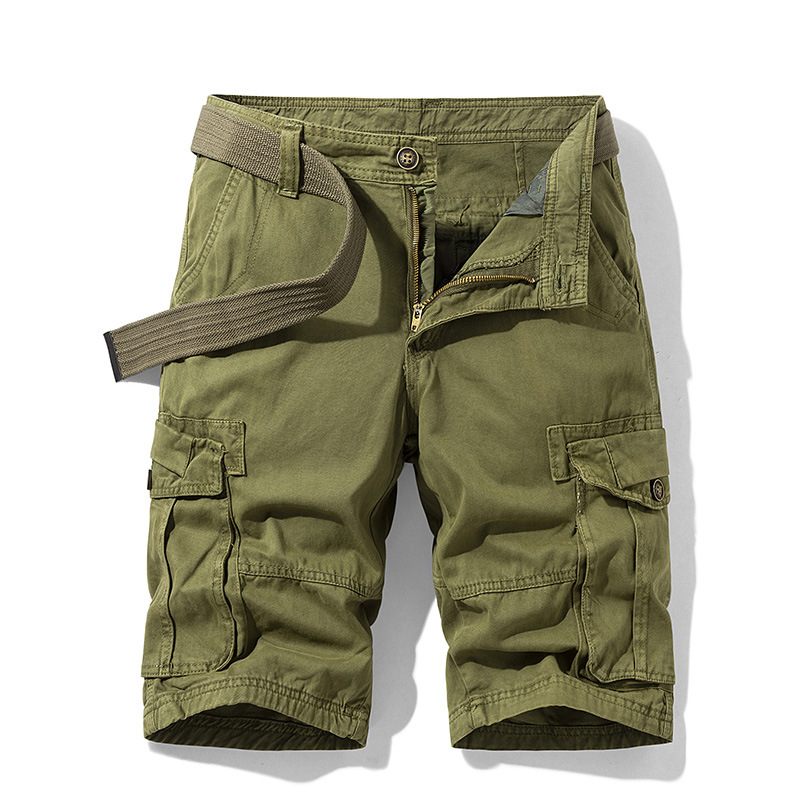 Cargoshort Voor Heren Losjes Casual Met Meerdere Zakken