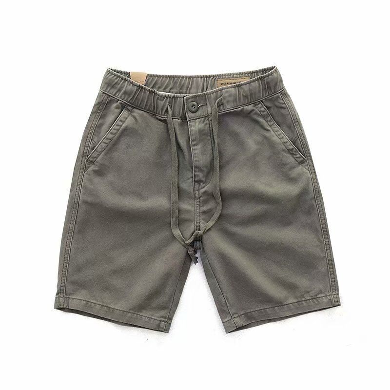 Cargoshorts Voor Heren Zomer Los Casual Trendy Recht Vijf Punten