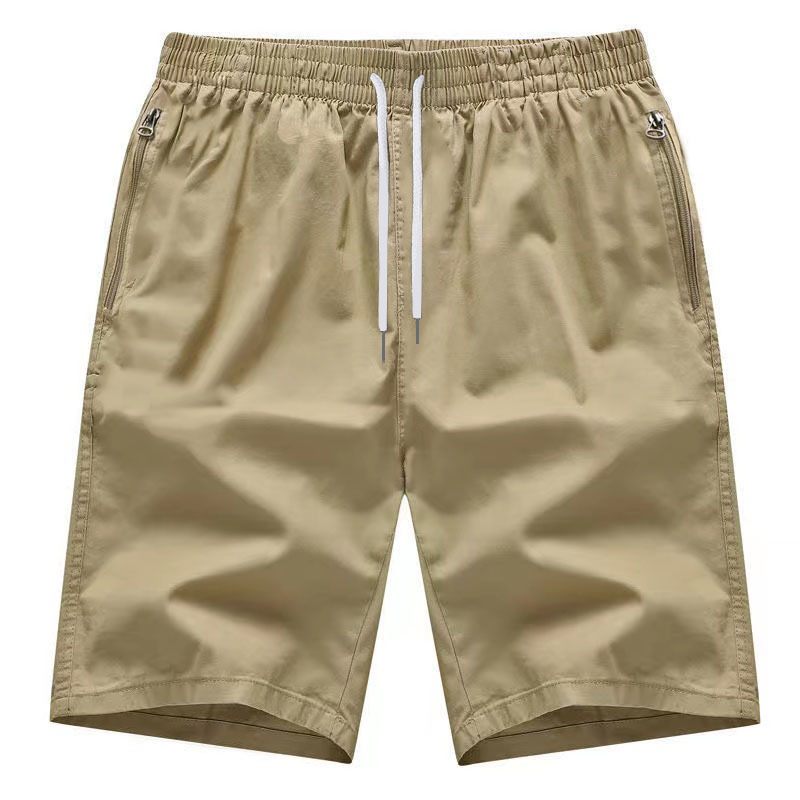 Heren Casual Shorts 2024 Zomer Nieuwe Losse Vijfpuntsbroek Dunne Sectie Strand