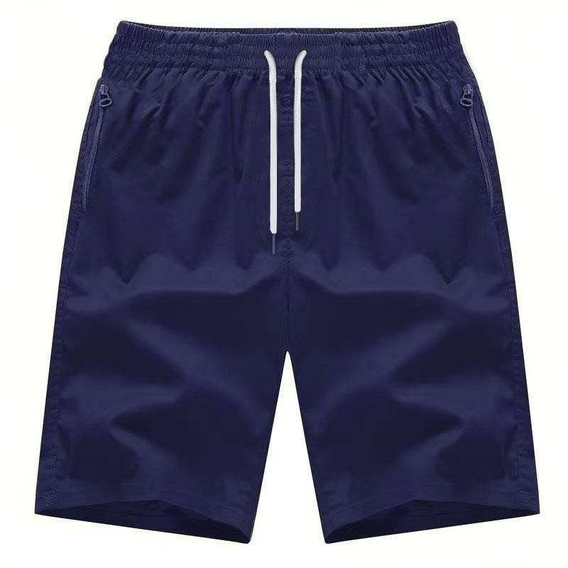 Heren Casual Shorts 2024 Zomer Nieuwe Losse Vijfpuntsbroek Dunne Sectie Strand