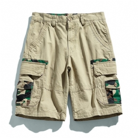 Heren Werkkleding Shorts Multi-pockets Casual Recht Sport Fives