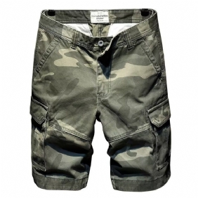 Herenshort Camouflage Five Point Trend Casual Werkkleding