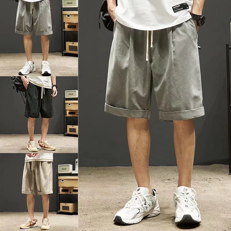 Herenshorts Zomer Dunne Casual Losse Trend Werkkleding