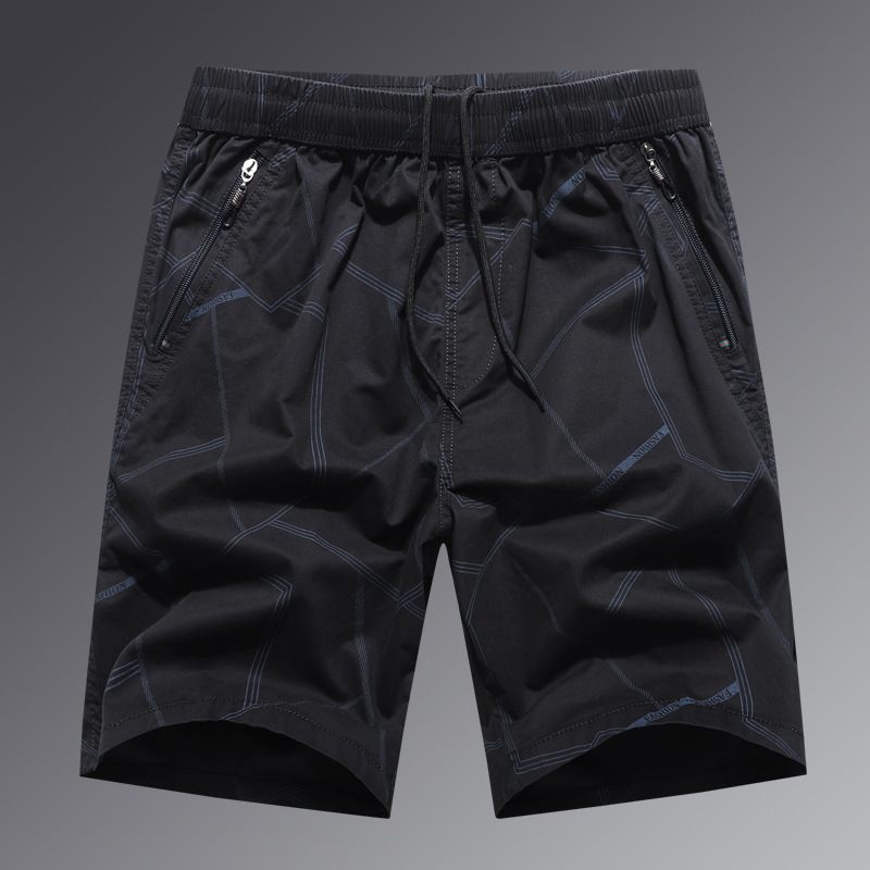 Herenshorts Zomer Losse Vijf Punten Casual Katoen