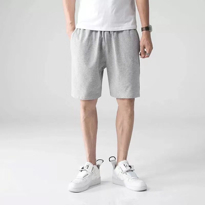 Katoenen Shorts Heren Five Points Losse Casual Dunne Sectie Recht Strand