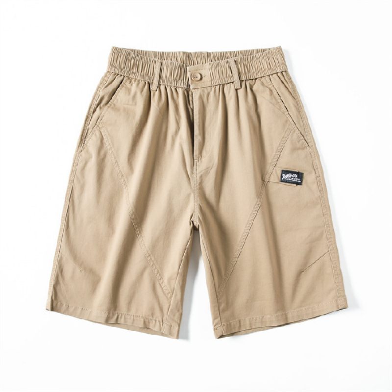 Retro Tooling Shorts Heren Nieuwe Trend Casual Vijf Punten